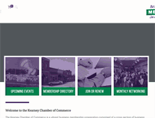 Tablet Screenshot of kearneychamber.org